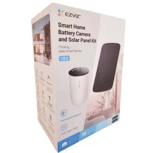 Cámara EZVIZ Smarthome Battery con panel